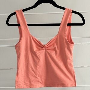 Coral Sleeveless Women's Top